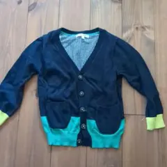 GLOBAL WORKカーディガン　S（90-100センチ）