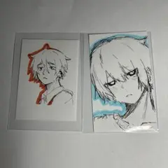 オリジナル　イラスト　手描き