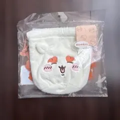 ちいかわ フェイス巾着 2　おかお巾着　ふわふわ　シーサー