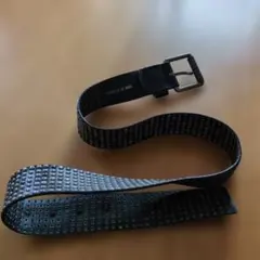 コムサデモード革 スタッズベルト 穴目72cm～84cm