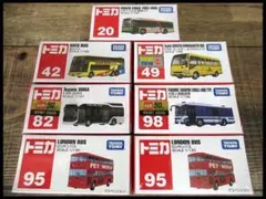 G② TS35 トミカ いすゞ はとバス トヨタ ロンドンバス バス車両 7点のサムネイル