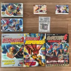 バトルネットワークロックマンエグゼ3 ロックマンエグゼ6 攻略本セット