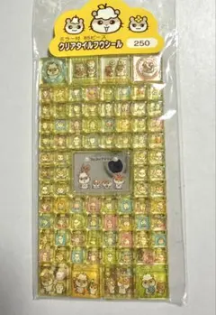 クリアタイルフウシール　サンリオ　コロコロクリリン　平成