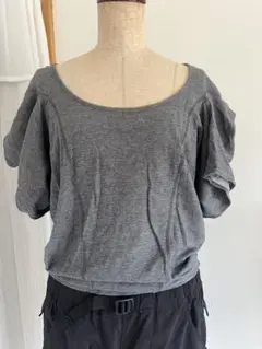 【adidas by Stella McCartney】 グレー Tシャツ 半袖