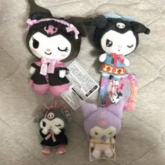 サンリオ クロミ ぬいぐるみ マスコット 4点セット
