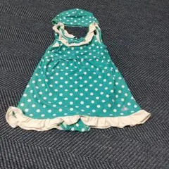 【美品】女の子用水着 ワンピース 水玉模様