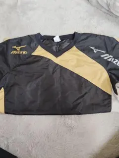 MIZUNO バレーボールウェア ブラック×ゴールド ピステ