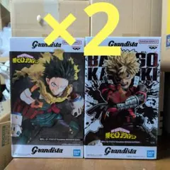 未開封 ヒロアカ Grandista オールマイト 爆豪勝己 緑谷出久 3体