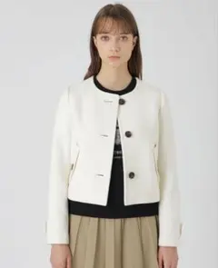 2026年最新】BLUE LABEL CRESTBRIDGE レディース ノーカラージャケット
