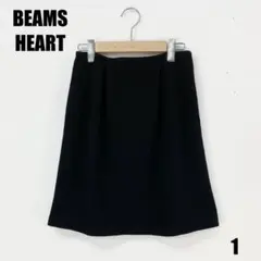 〇0131M〇 BEAMS HEART ひざ丈スカート 女性