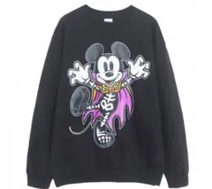 ⭐️ディズニー ハロウィン ミッキー　スウェット　トレーナー　日本Lサイズ