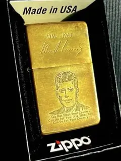 Zippo 建国200周年記念 J.F.kENNEDY ハーフダラーコイン貼り - メルカリ