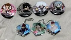 くら寿司コラボ　僕のヒーローアカデミア　びっくらポン　缶バッジ　キーホルダー