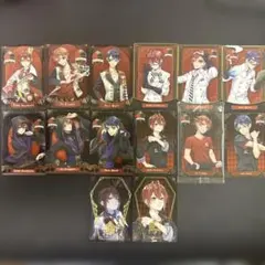 ツイステッドワンダーランド ウエハース1〜4 リドル&エース&デュース セット