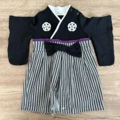 着物風ドレス 紋付袴　60センチ