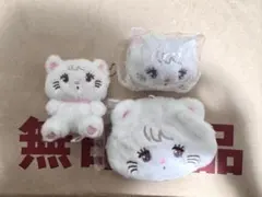 mikko マスコット　ぬいぐるみ　フェイスポーチ　ガチャ　ムース