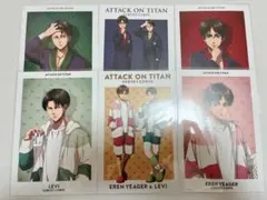 進撃の巨人 くじ引き堂 Break of Dawn エレン＆ミカサ 色紙 - メルカリ