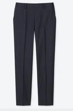 ユニクロ　EZYアンクルパンツ（ストライプ・丈標準66～68cm）