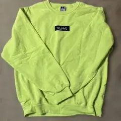 xgirl 蛍光イエロー クルーネックスウェット