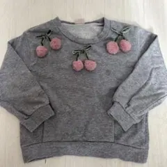 petit main トレーナー 100cm グレー