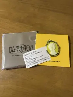 Mrs. GREEN APPLE　バベルの塔　ガチャ カメオ ピンズ　藤澤涼架