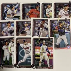 topps 2025 ブレーブス　10枚