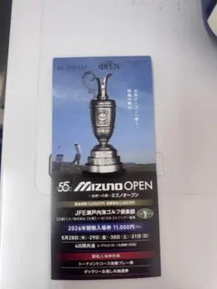 Mizuno Open 2026 ゴルフチケット　ミズノオープン　4枚のサムネイル