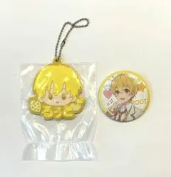 すとぷり　るぅとくん　ラバーマスコット　缶バッジ　セット