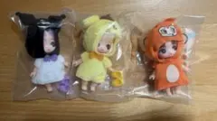 ぷちりかちゃん　サンリオ、ナルミヤ　3体セット