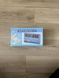 サンリオ当たりくじシナモロール　③デジタルクロック