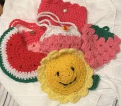 ハンドメイド かぎ針編み