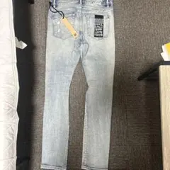 ダメージ加工 ライトブルースキニーデニム ksubi