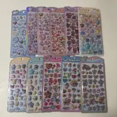 うるちゅるポップシール　コットンパフィー サンリオ　パワパフ　まとめ売り