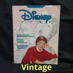 【希少】洋書 Disney News ディズニー 情報誌 1989年 冬号 英語のサムネイル