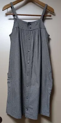 千鳥格子柄 2wayワンピース