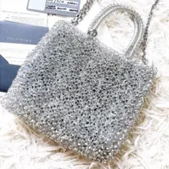 ANTEPRIMA スタンダード ミニアトゥーラ ラベンダーシルバーインバック