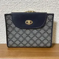 セリーヌ CELINE ビンテージ マカダム がま口 財布 希少品らしいです！のサムネイル