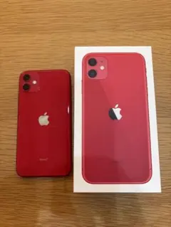 Apple iPhone 11 (PRODUCT)RED 本体