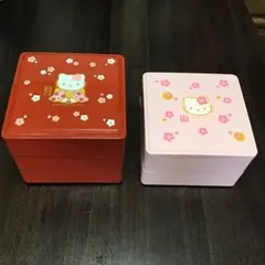 サンリオ ハローキティ ミニ重箱 2段 3種セット - メルカリ