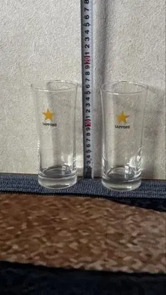 SAPPORO ロゴ入りグラス 11個セット