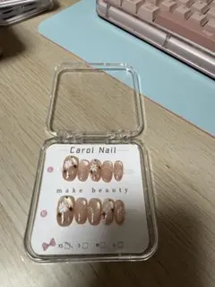 #007フラワーネイルチップ