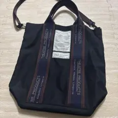 THEATRE PRODUCTS リサイクルボトルJQテープスクエアトート L