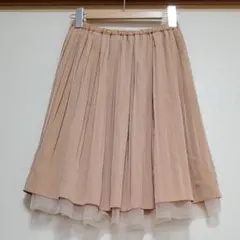 リバーシブルスカート　プリーツ&シフォン　リッチミーニューヨークのサムネイル