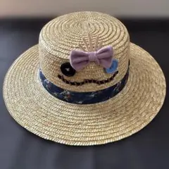 ディズニー スティッチ＆スクランプ 麦わら帽子