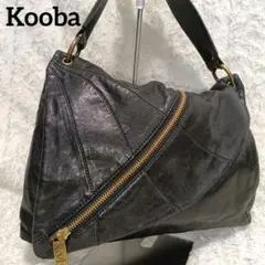 Kooba クーバ 本革 レザー ワンショルダーバッグ y2k グランジ 黒