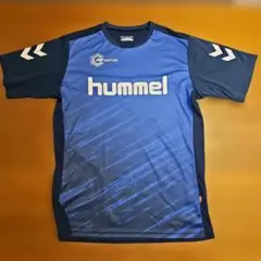 hummel 半袖 プラクティスシャツ ブルー Lのサムネイル