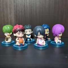 ト*リ様 黒子のバスケ ミニフィギュア 6体セット