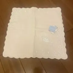 WEDGWOOD ピンク 刺繍 ハンカチ