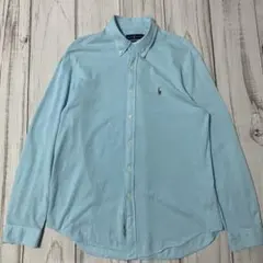 良品 Ralph Lauren ラルフローレンオックスフォードターコイズブルーのサムネイル