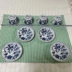 Blue Danube ブルーダニューブ　カップ・ソーサーセット 8点